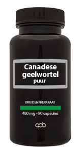 Canadese geelwortel puur 480mg - 90caps - APB Holland