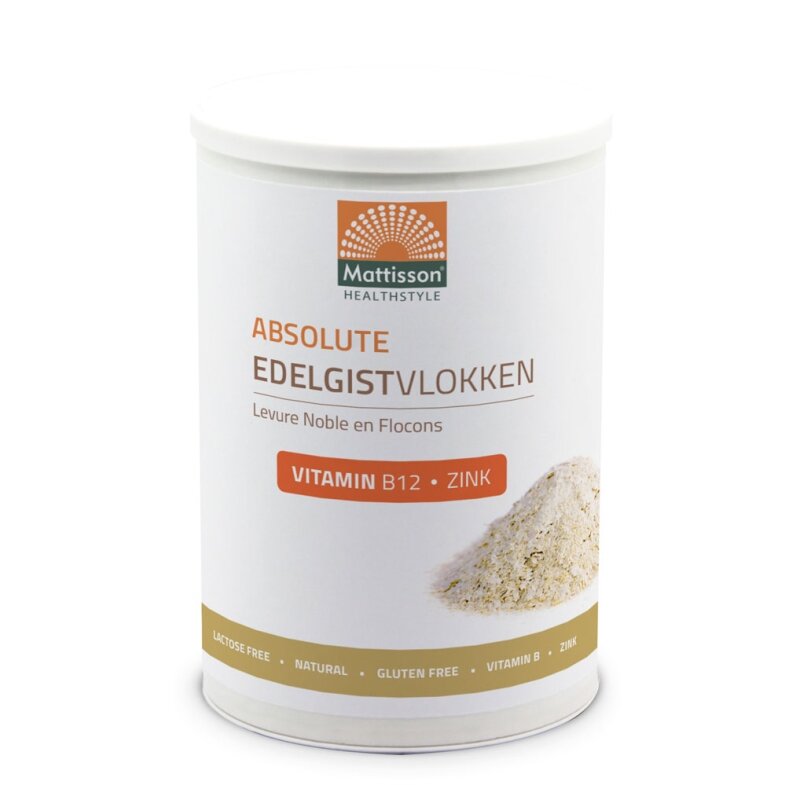 Edelgistvlokken met Vitamine B12 &amp; Zink - 200 g - Mattisson