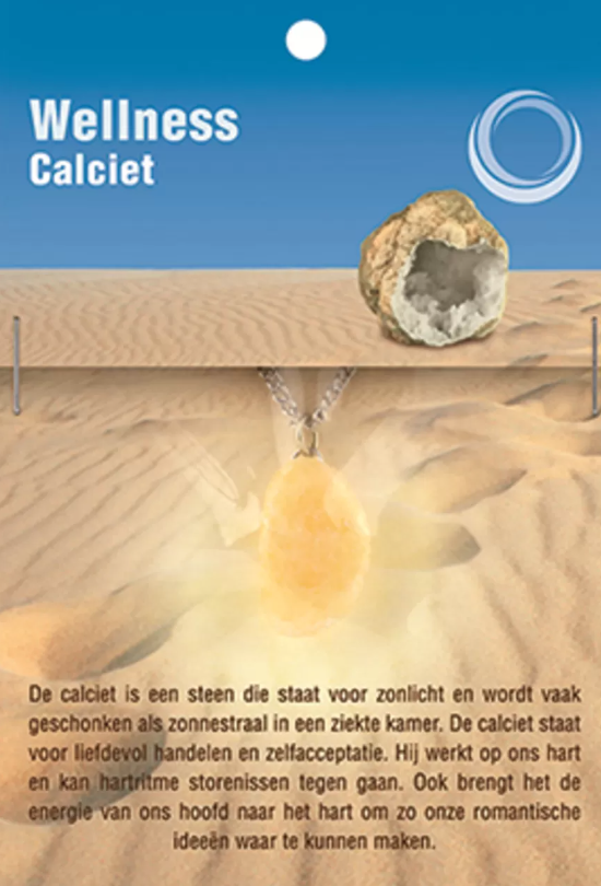 Edelsteen Gezondheidshanger Calciet