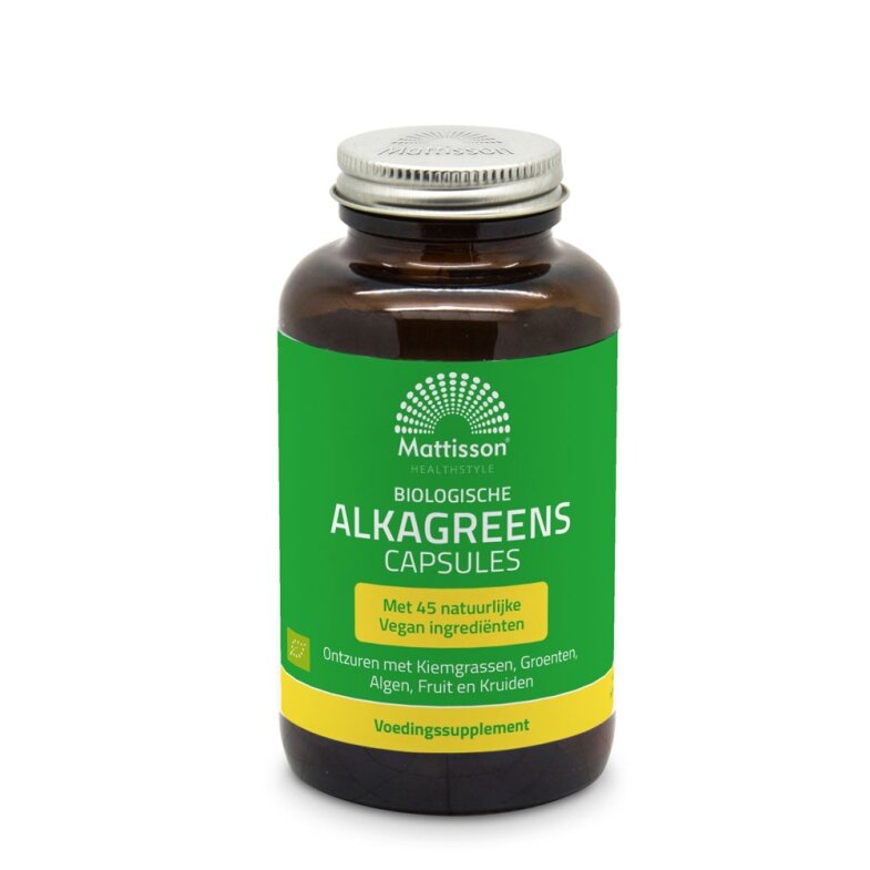Biologische AlkaGreens - 180caps - Mattisson