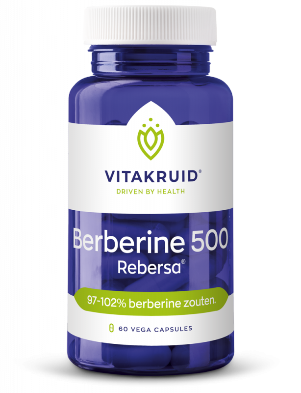 Berberine 500 Rebersa&reg; - 60vcaps - Vitakruid