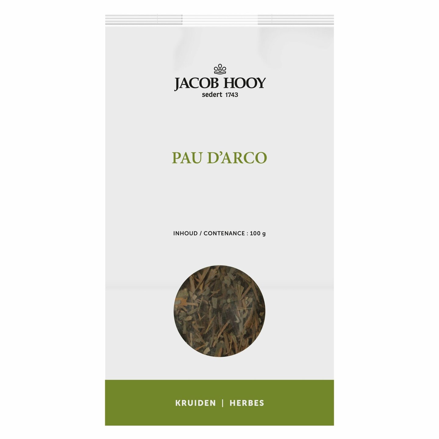 Pau d&#039;Arco - 100 grammes - Jacob Hooy