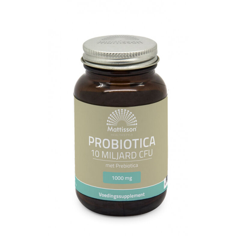 Probiotica 10 miljard CFU - 1000mg - 60 capsules - Mattisson
