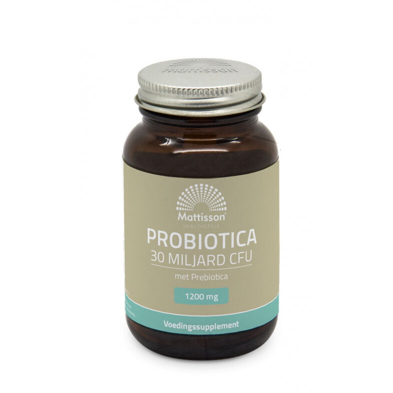 Pre- &amp; Probiotica 30 miljard CFU - 60 capsules - Mattisson