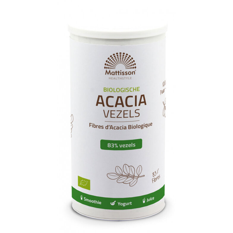 Biologische Acacia Vezels - 83% Vezels - 200 gram - Mattisson