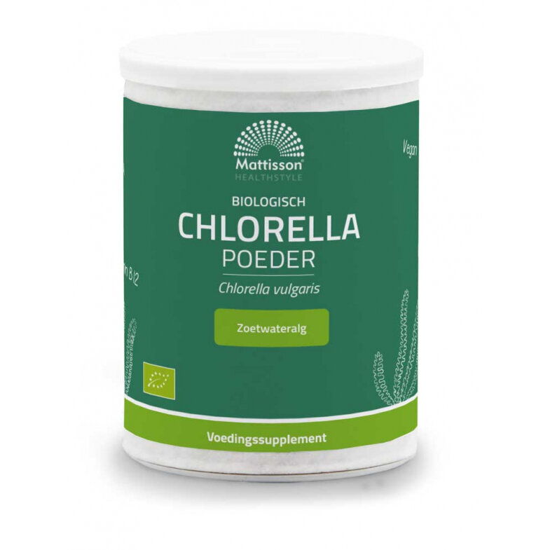 Biologische Chlorella Poeder - 125g - Mattisson