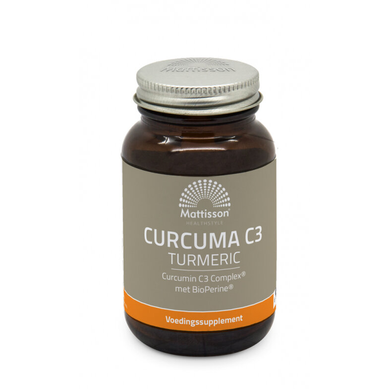 Curcuma C3 Complex&reg; met BioPerine&reg; - Turmeric - 60 tabletten - Mattisson
