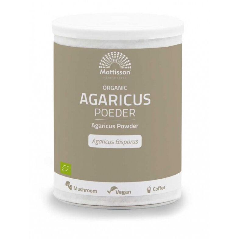 Biologisch Agaricus poeder - 200 gram - Mattisson