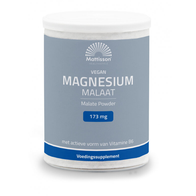 Magnesium Malaat poeder 173 mg - 200 gram - Mattisson