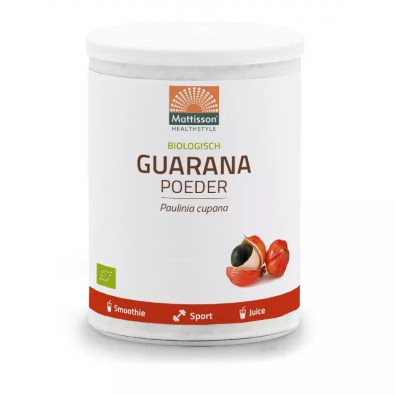 Organic Guarana Powder &ndash; Paulinia cupana 125g- Mattisson