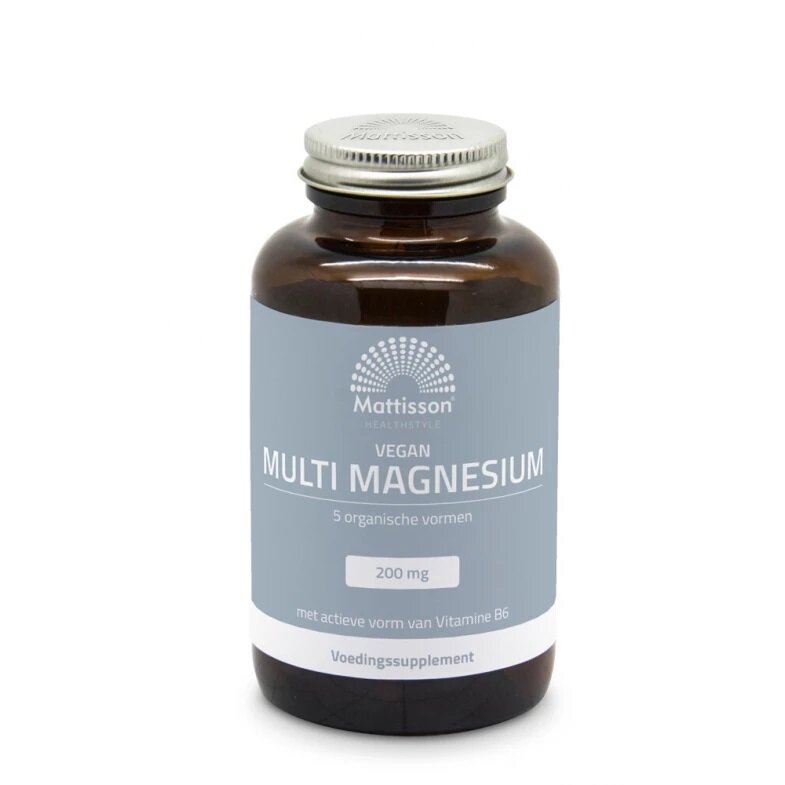 Multi Magnesium - 200mg complex - 90 tabletten - Mattisson