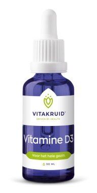 Vitamine D3 druppels - 30ml - Vitakruid