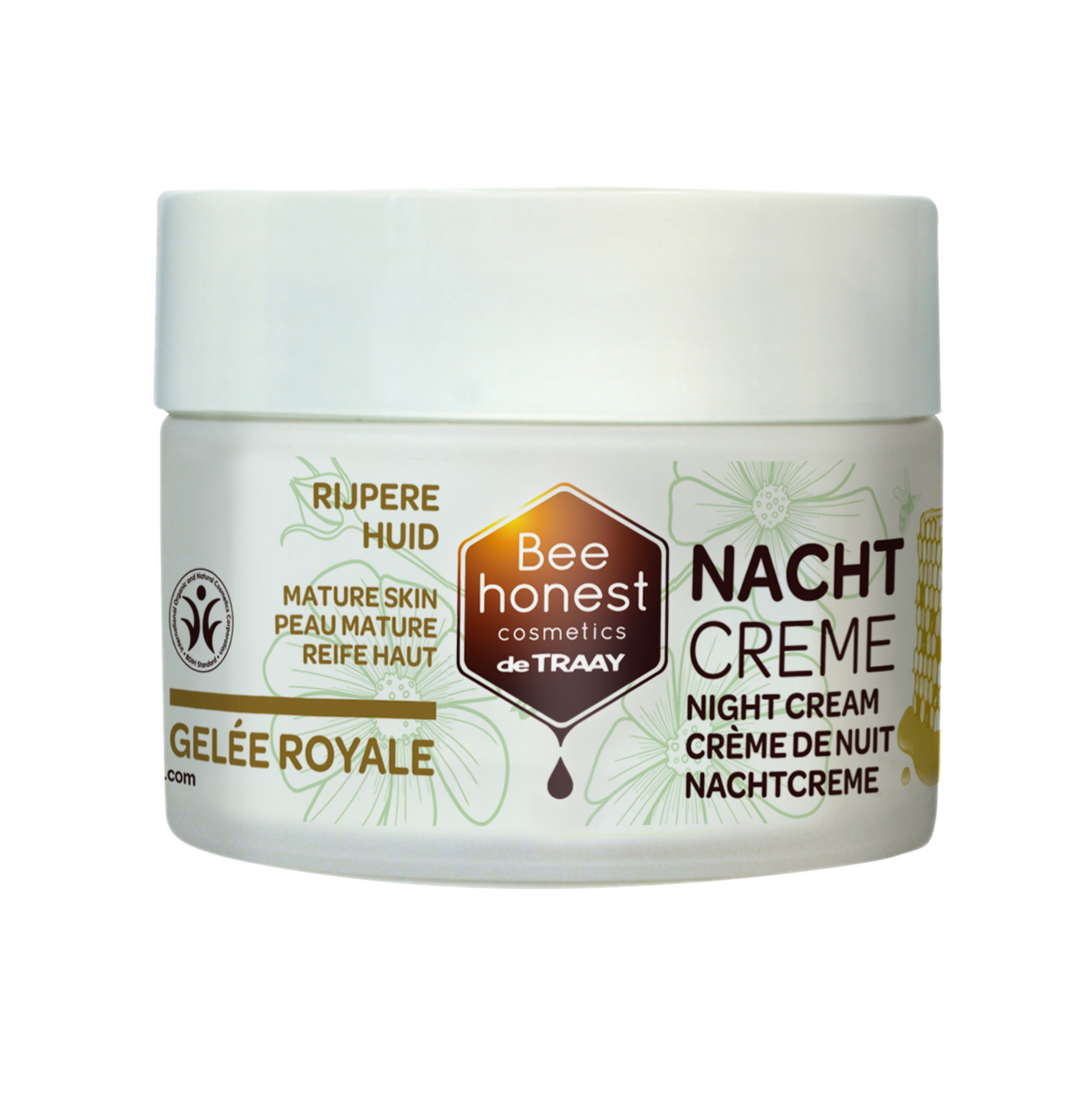 Gelee Royale Nachtcr&egrave;me - 50ml - Bee Honest