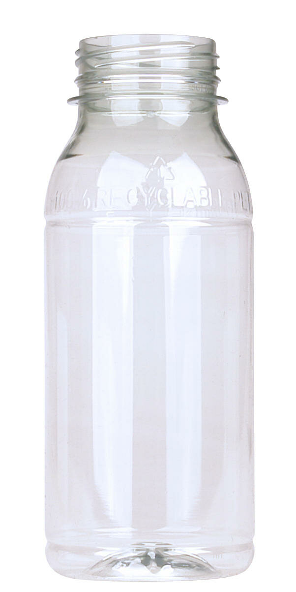 Sapfles / Sausfles - rPET - 250ml - incl. Zwarte Dop