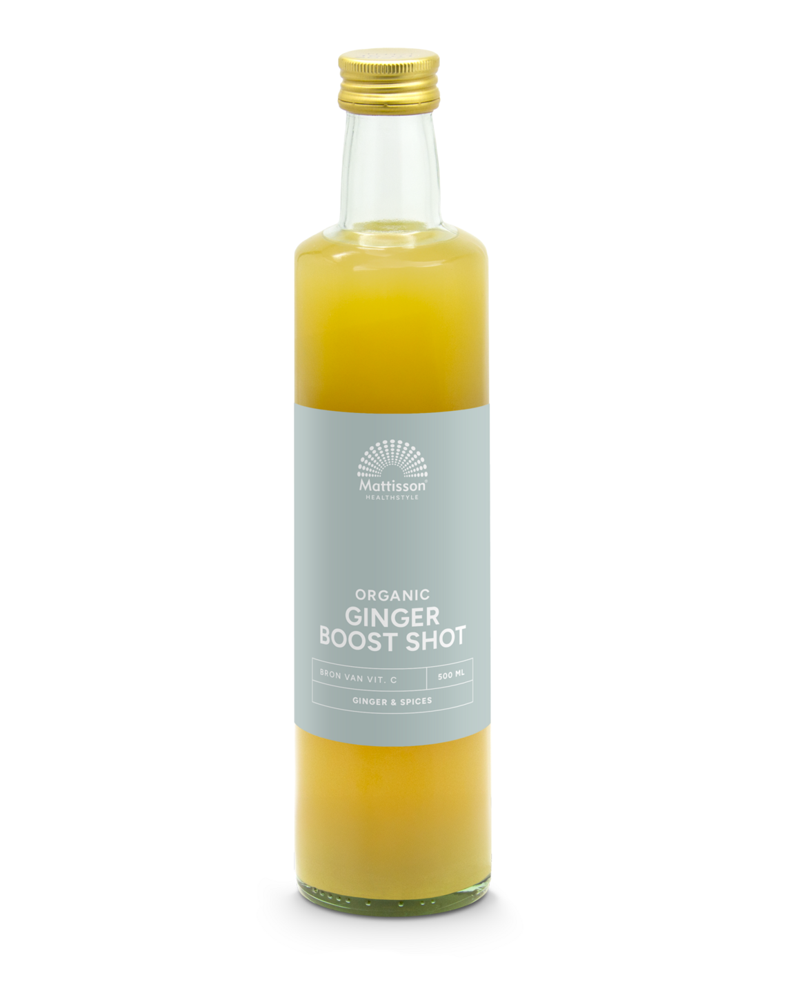 Biologische Ginger+ Boost - Gemberdrank - 500 ml - Mattisson