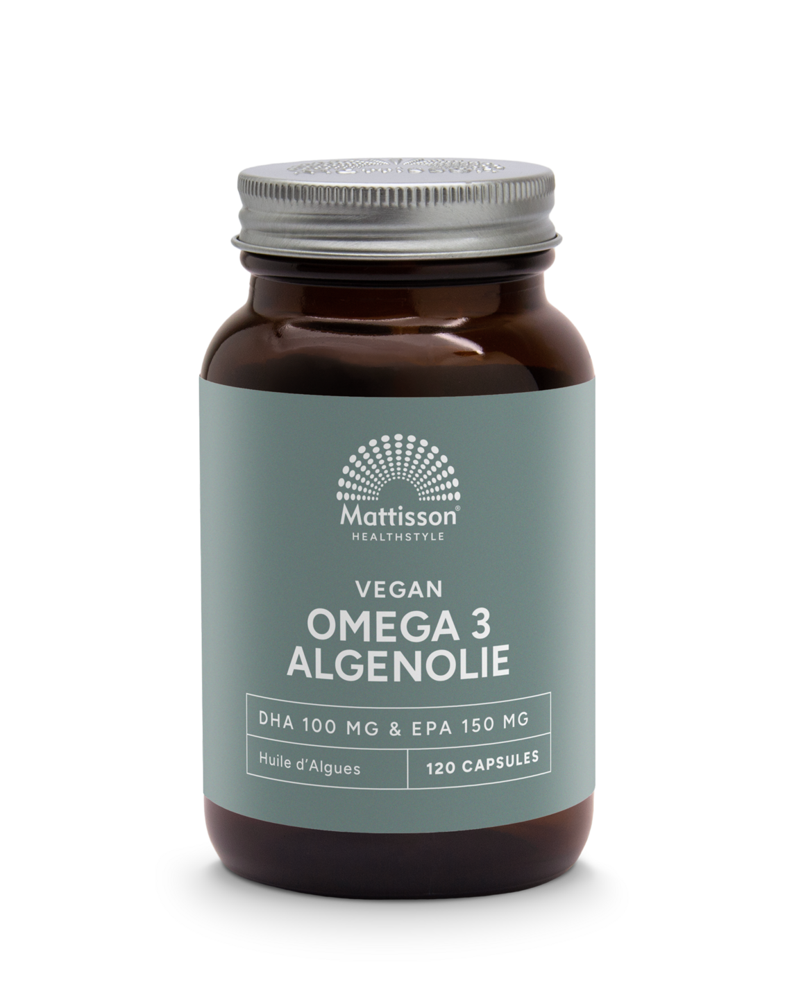 Vegan Omega-3 Algenolie - DHA 100mg &amp; EPA 150mg - 60 capsules - Mattisson