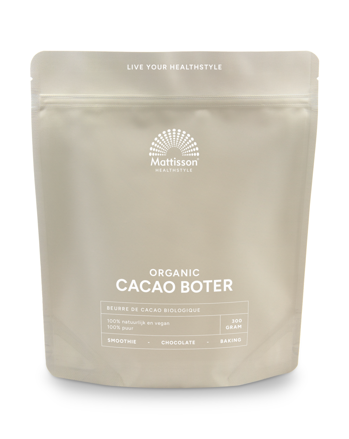 Biologische Cacao Boter - 300 g - Mattisson
