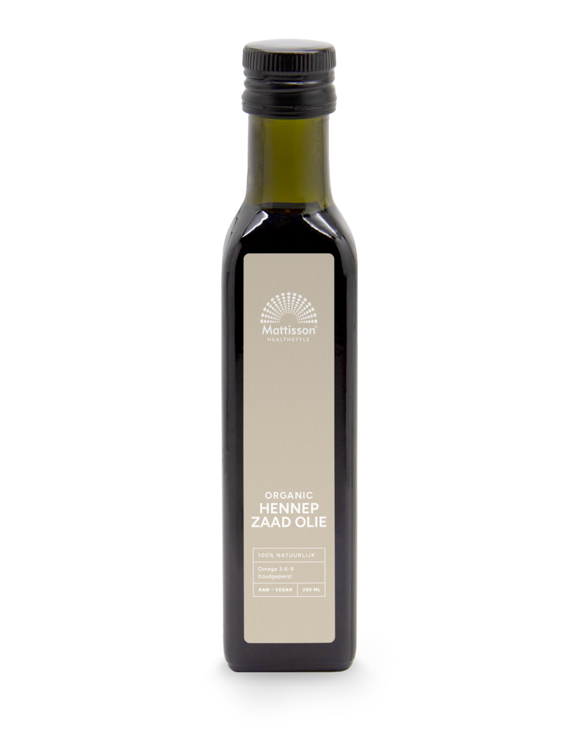 Absolute Hennepzaadolie Bio - 250ml - Mattisson