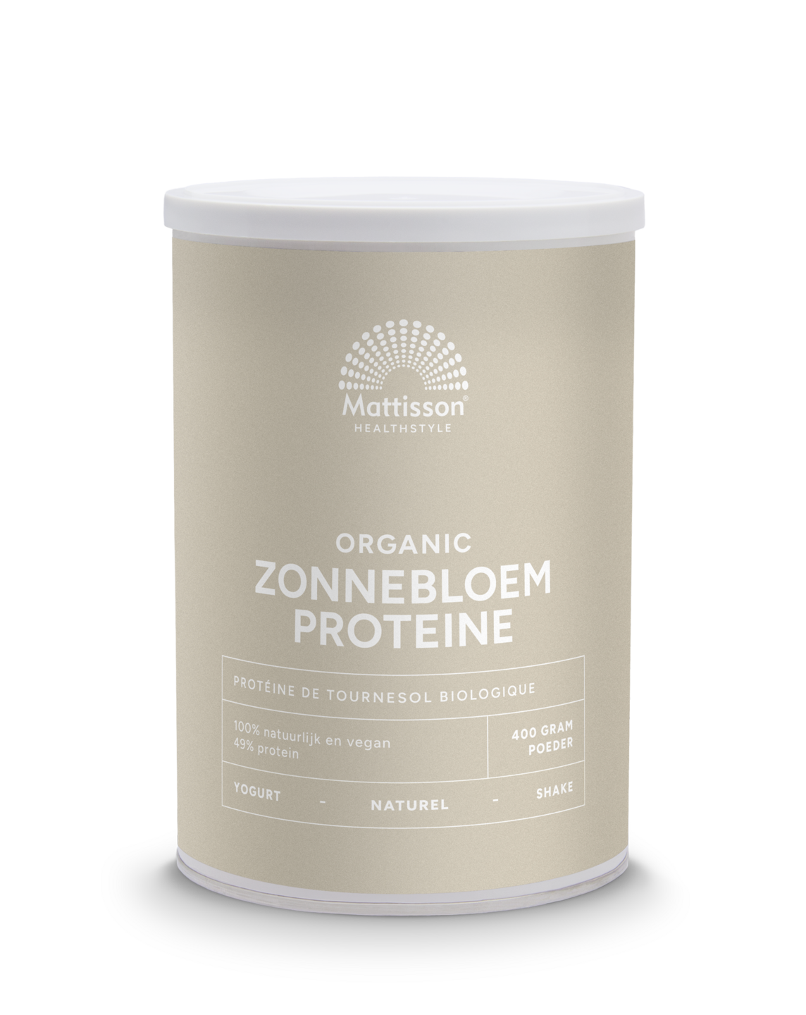 Zonnebloem Prote&iuml;ne 45% Biologisch - 400g - Mattisson