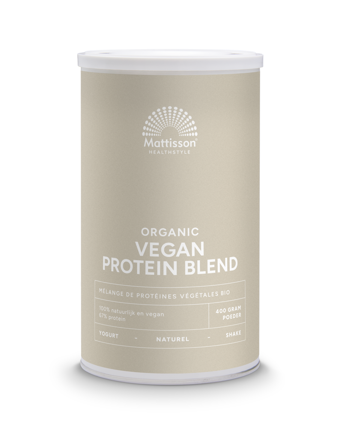 Vegan Protein Blend Organic 67% - 400g  - Mattisson