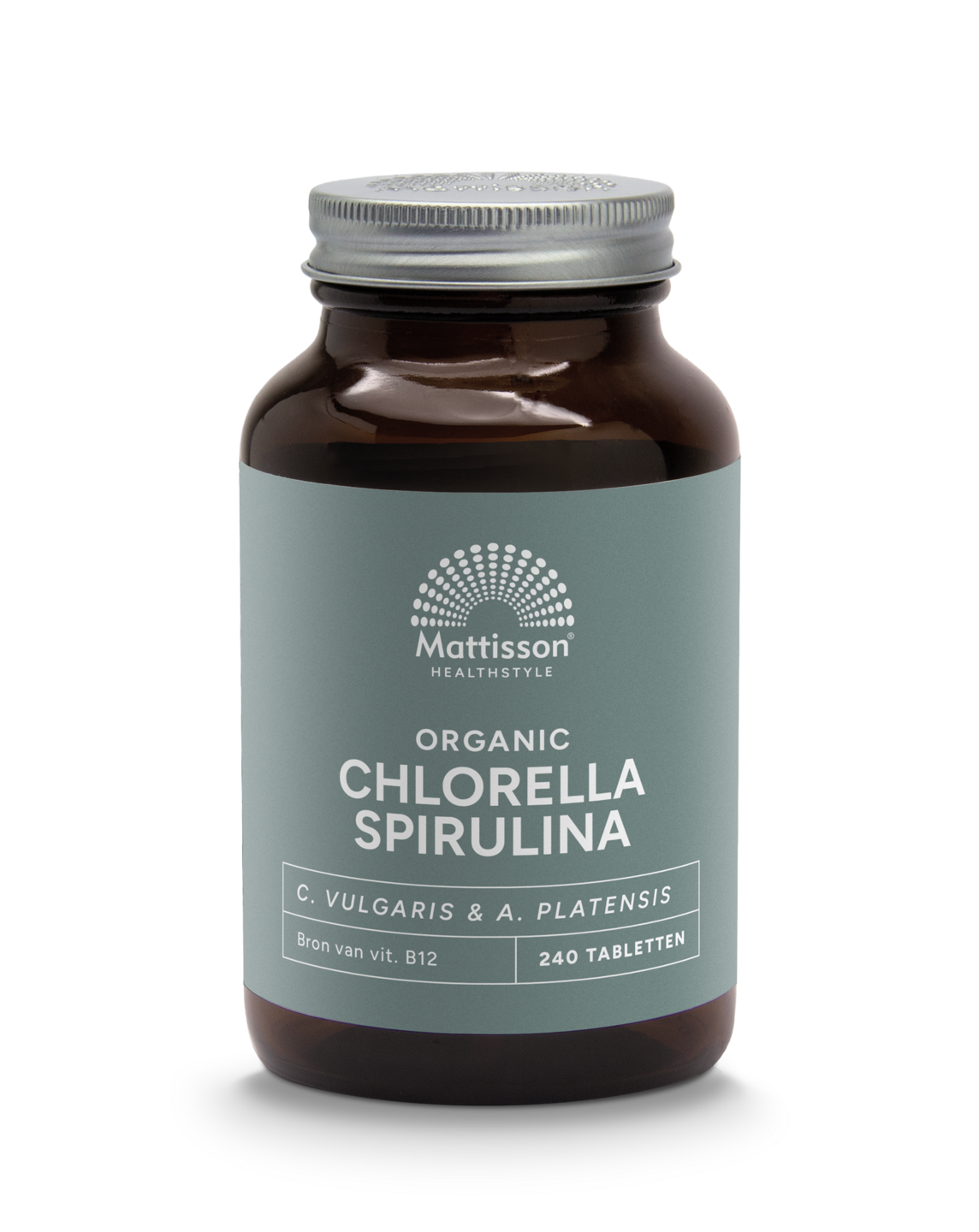 Biologische Chlorella Spirulina 500mg - 240tabl - Mattisson