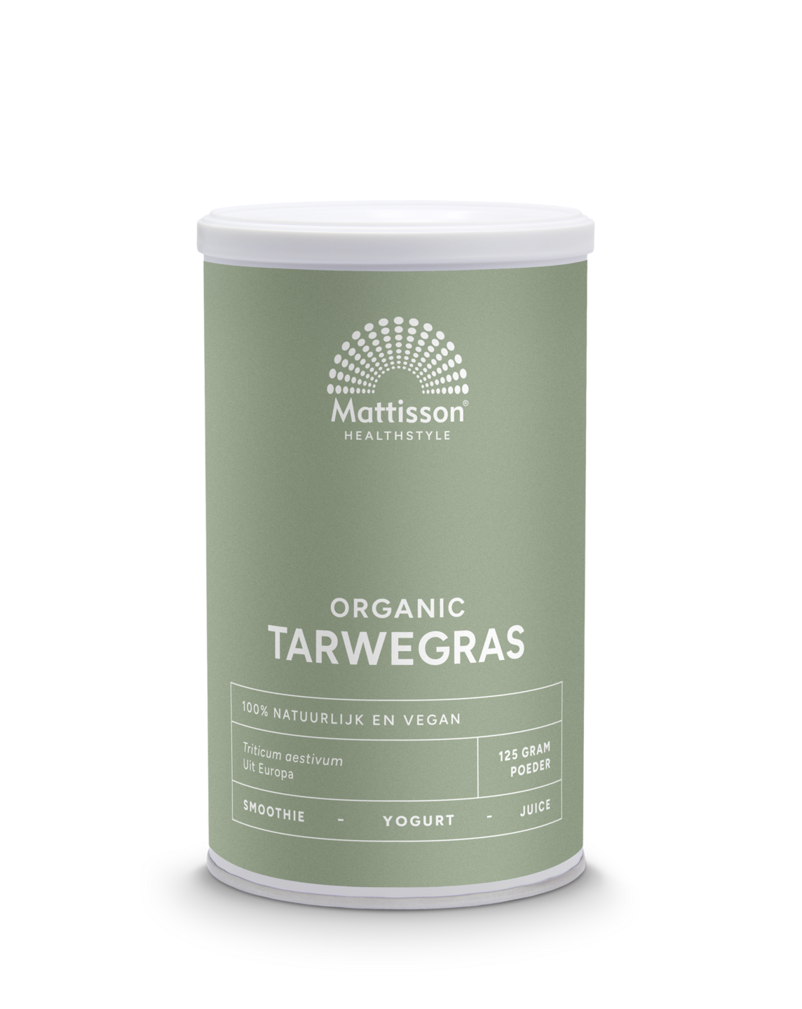 Biologische Tarwegras Poeder - 125g - Mattisson