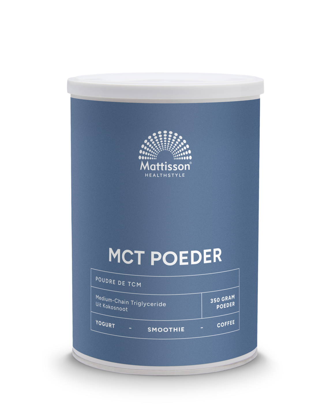 MCT Poeder &ndash; 350g - Mattisson 