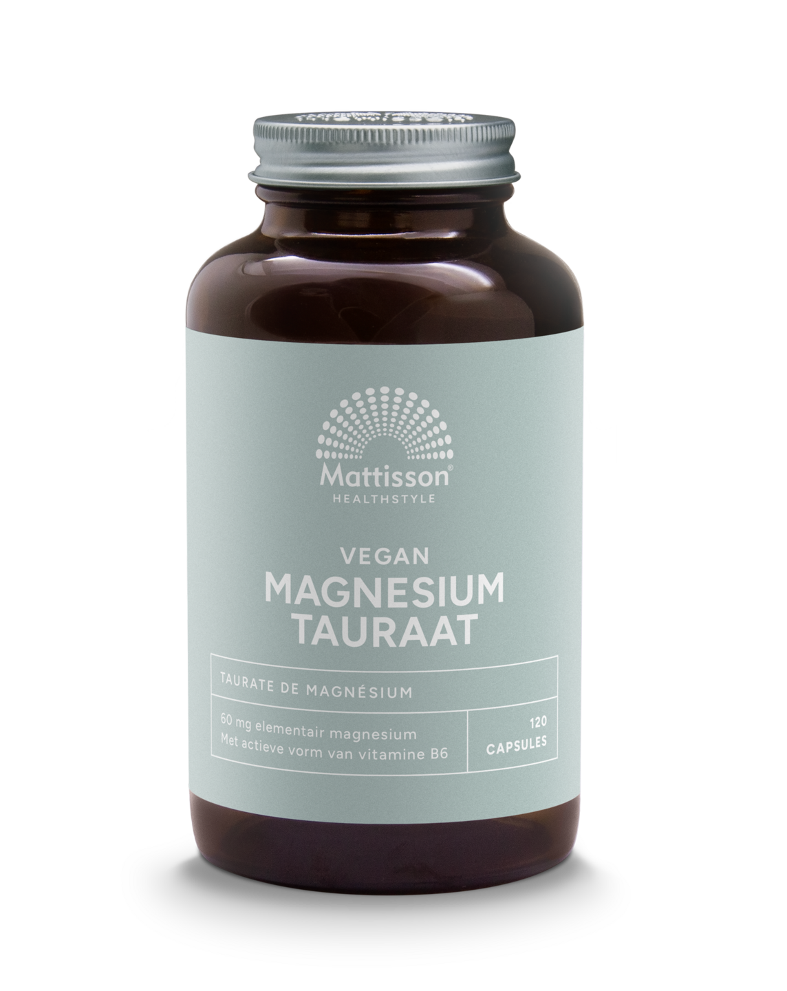 Magnesium Tauraat - Met vitamine B6 - 120 capsules - Mattisson
