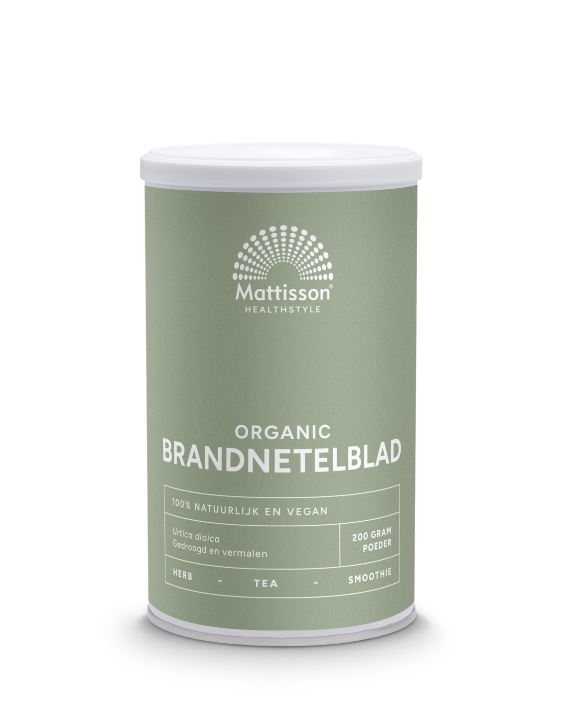 Brandnetelblad poeder - 200 gram - Mattisson