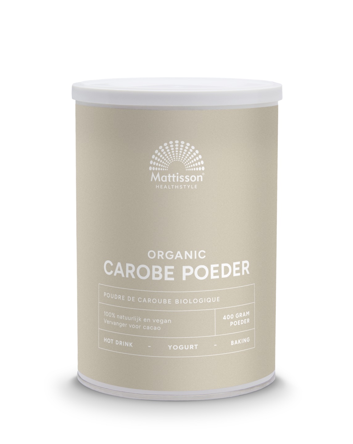 Biologisch Carobe Poeder - 400g - Mattisson