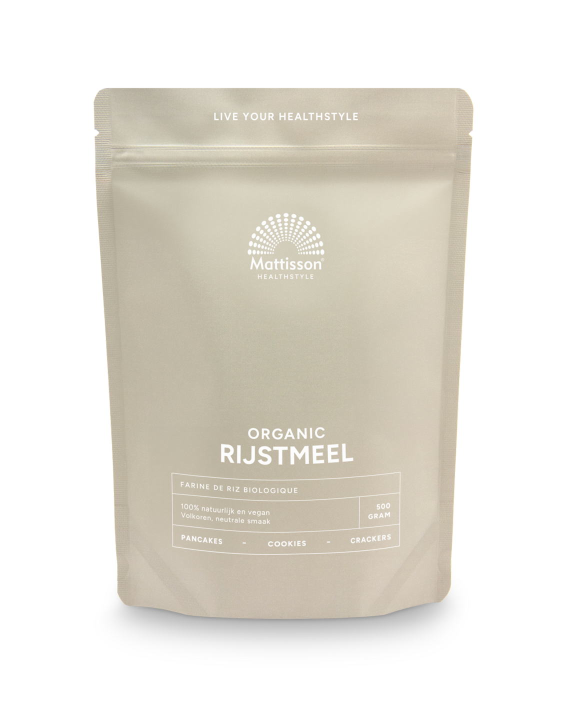 Biologisch Rijstmeel - 500g - Mattisson