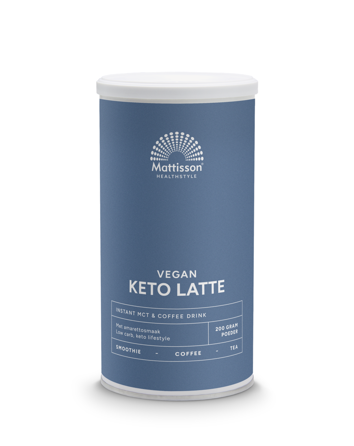 Vegan Keto Latte - Instant MCT &amp; Coffee drink - 200 g BIO - Mattisson