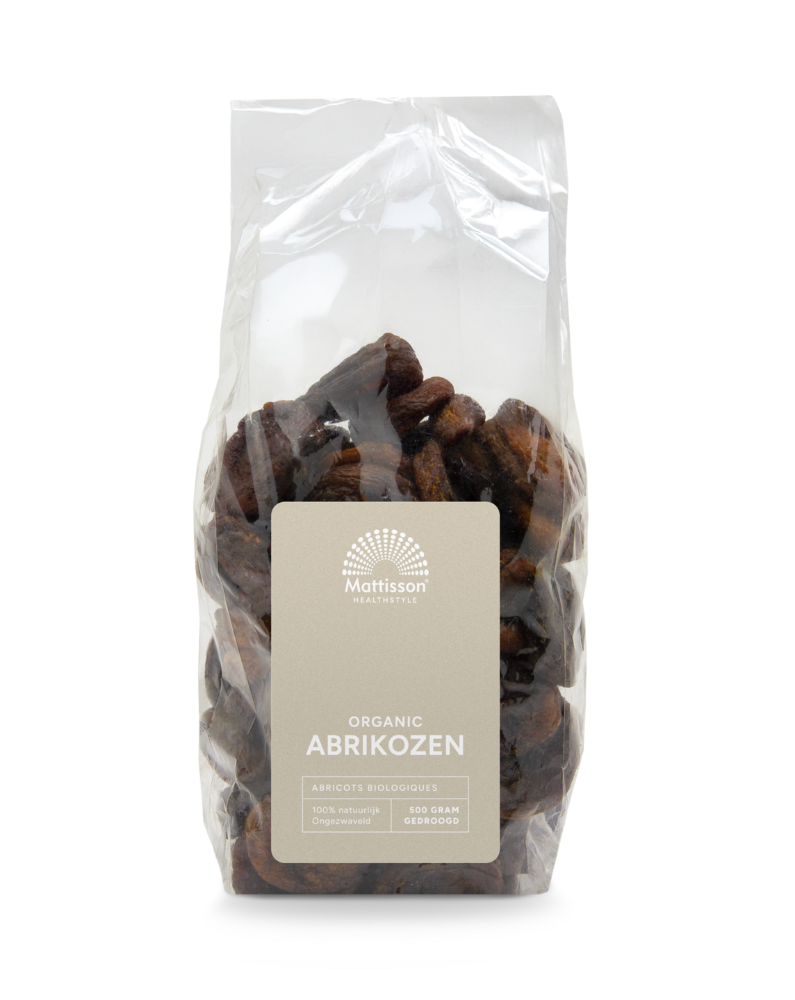 Biologische Abrikozen - Ongezwaveld - 500 g - Mattisson