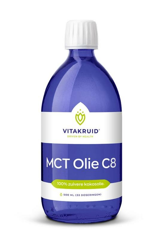 MCT Olie C8 - 500 Milliliter - Vitakruid