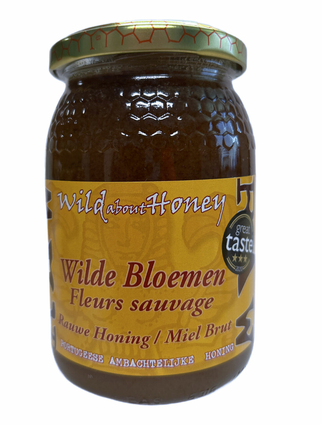 Rauwe Wilde Bloemen Honing 500g van Wild About Honey