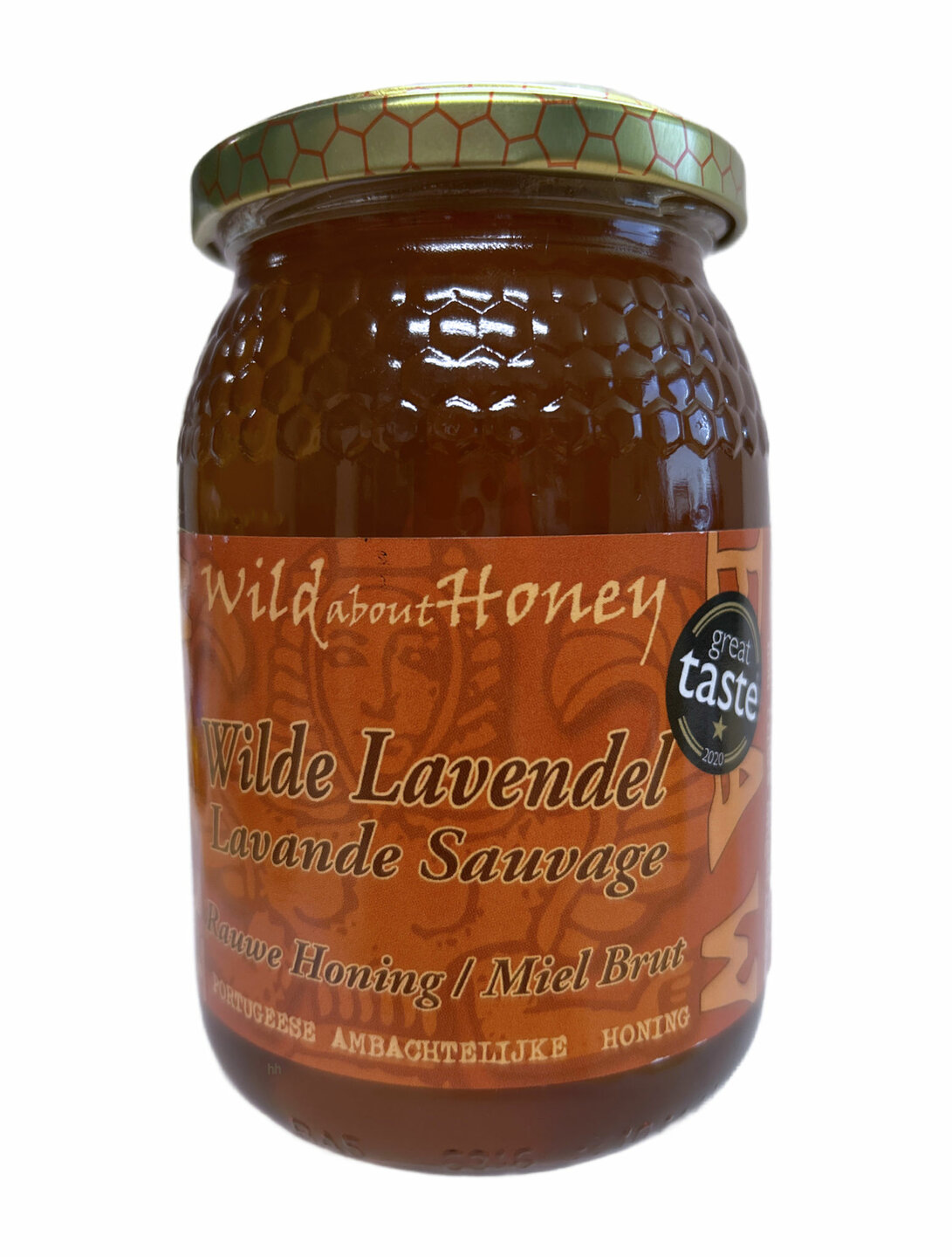 Rauwe Wilde Lavendel Honing 500g van Wild About Honey