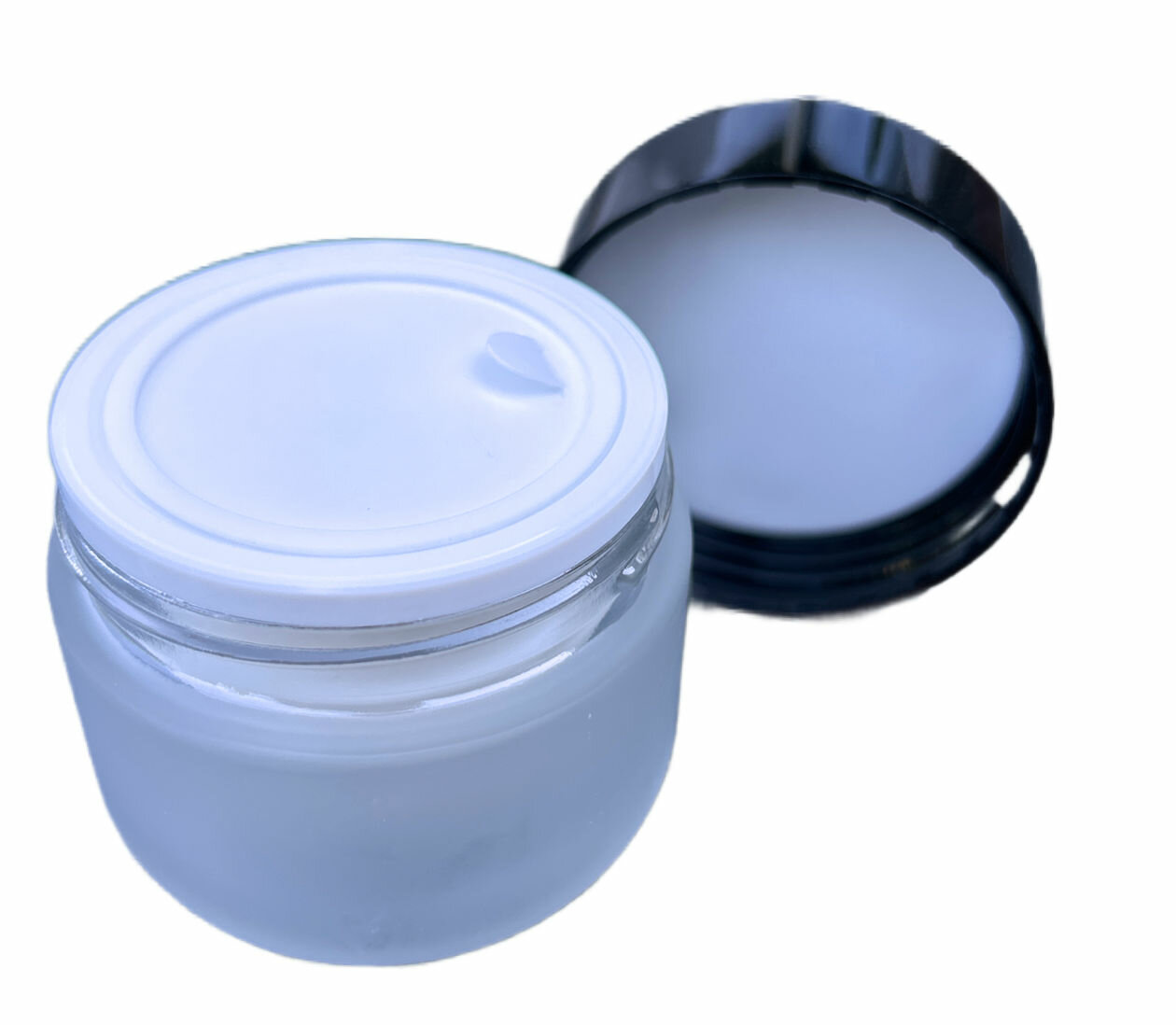 Luxe Skincare Pot - 50ml - met Inlegdeksel en Deksel