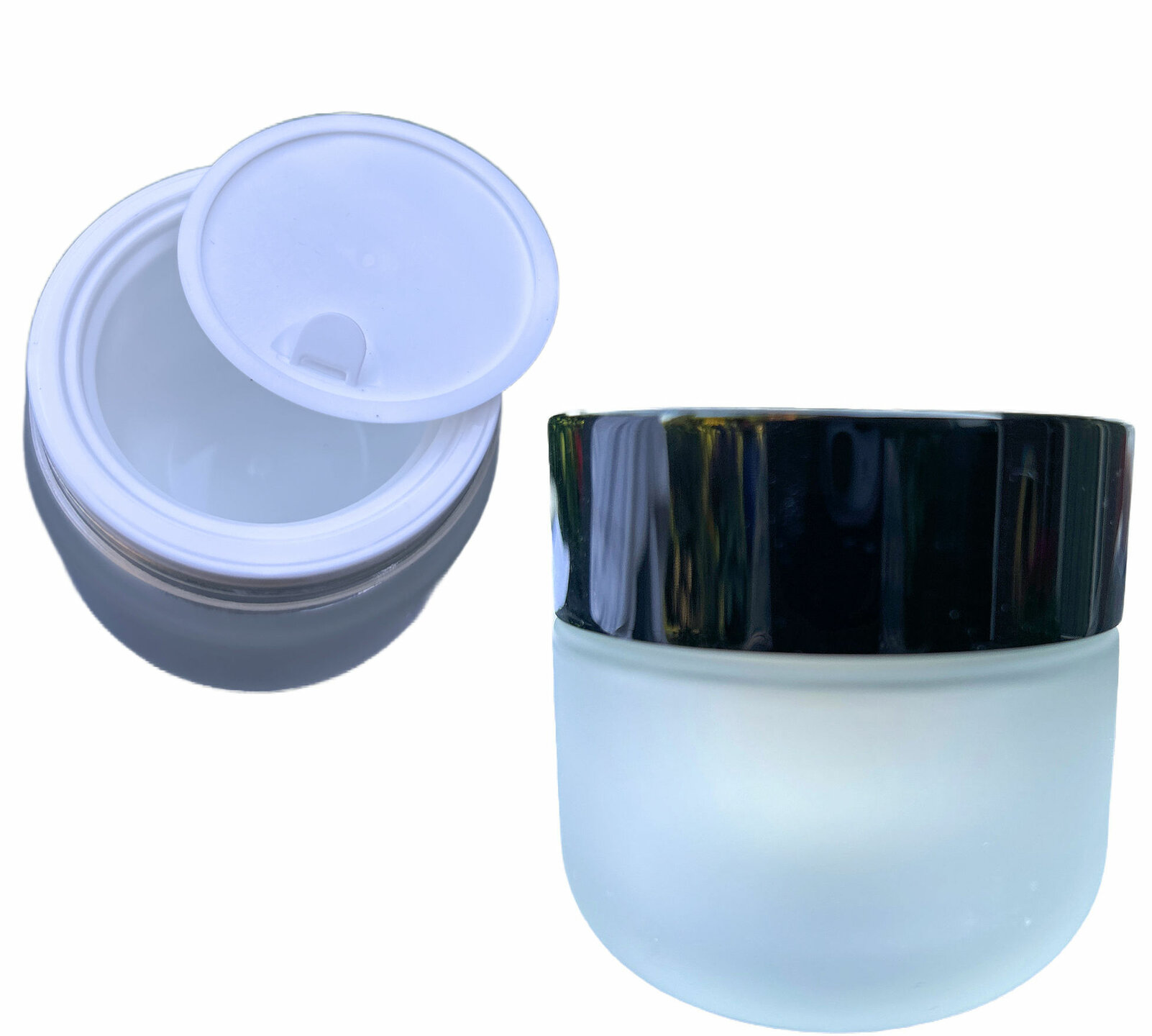 Luxe Skincare Pot - 50ml - met Inlegdeksel en Deksel