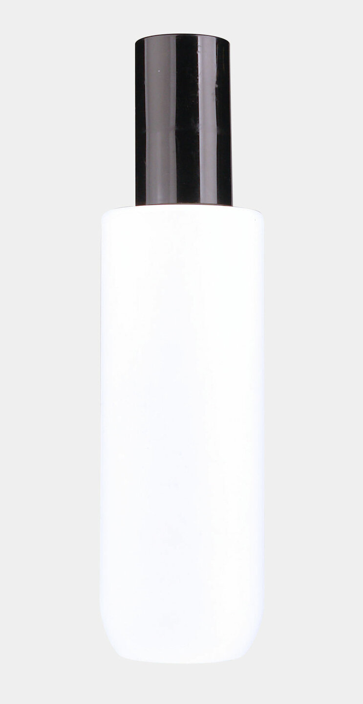 Luxe witte 200 ml pompfles voor lotion, serum en cosmetica.