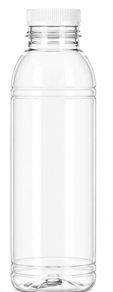 500 ml rPET sapfles met witte draaidop