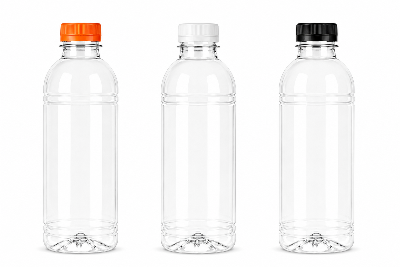 1000 ml rPET sapfles met draaidop