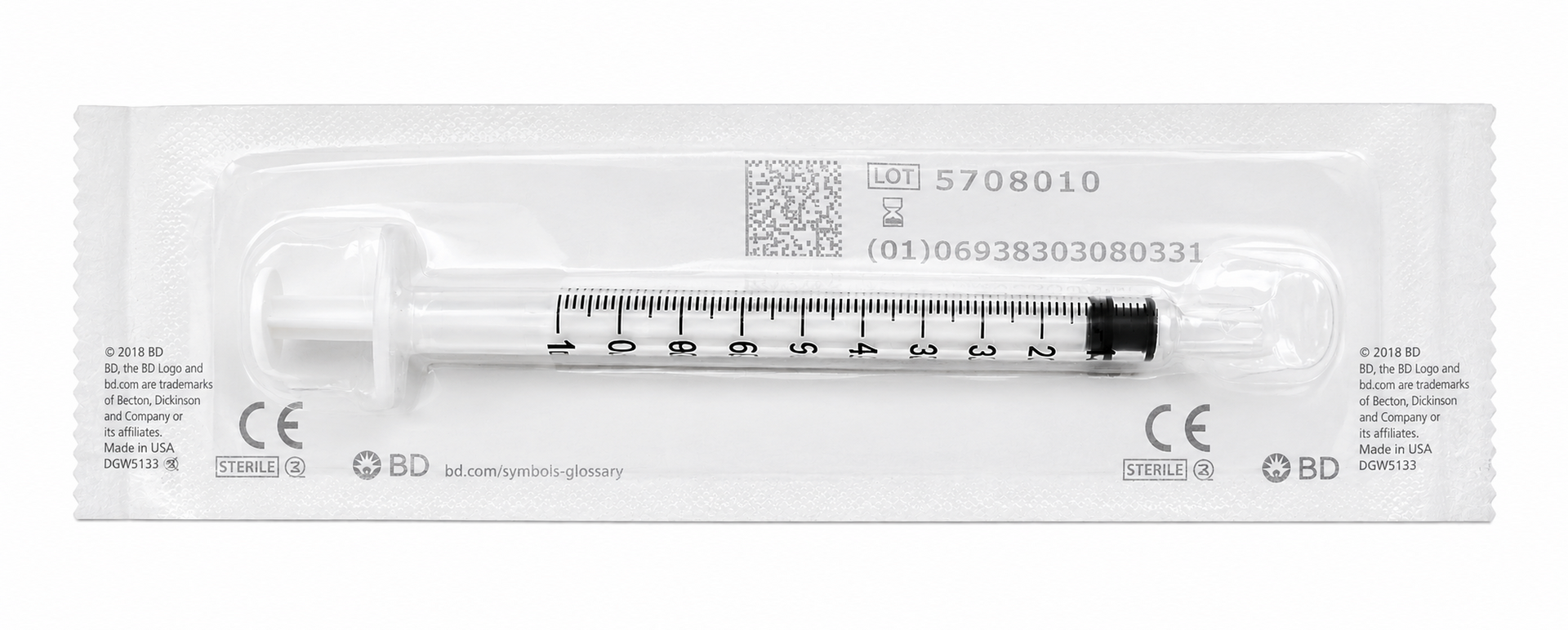 BD Injectiespuit 1ml