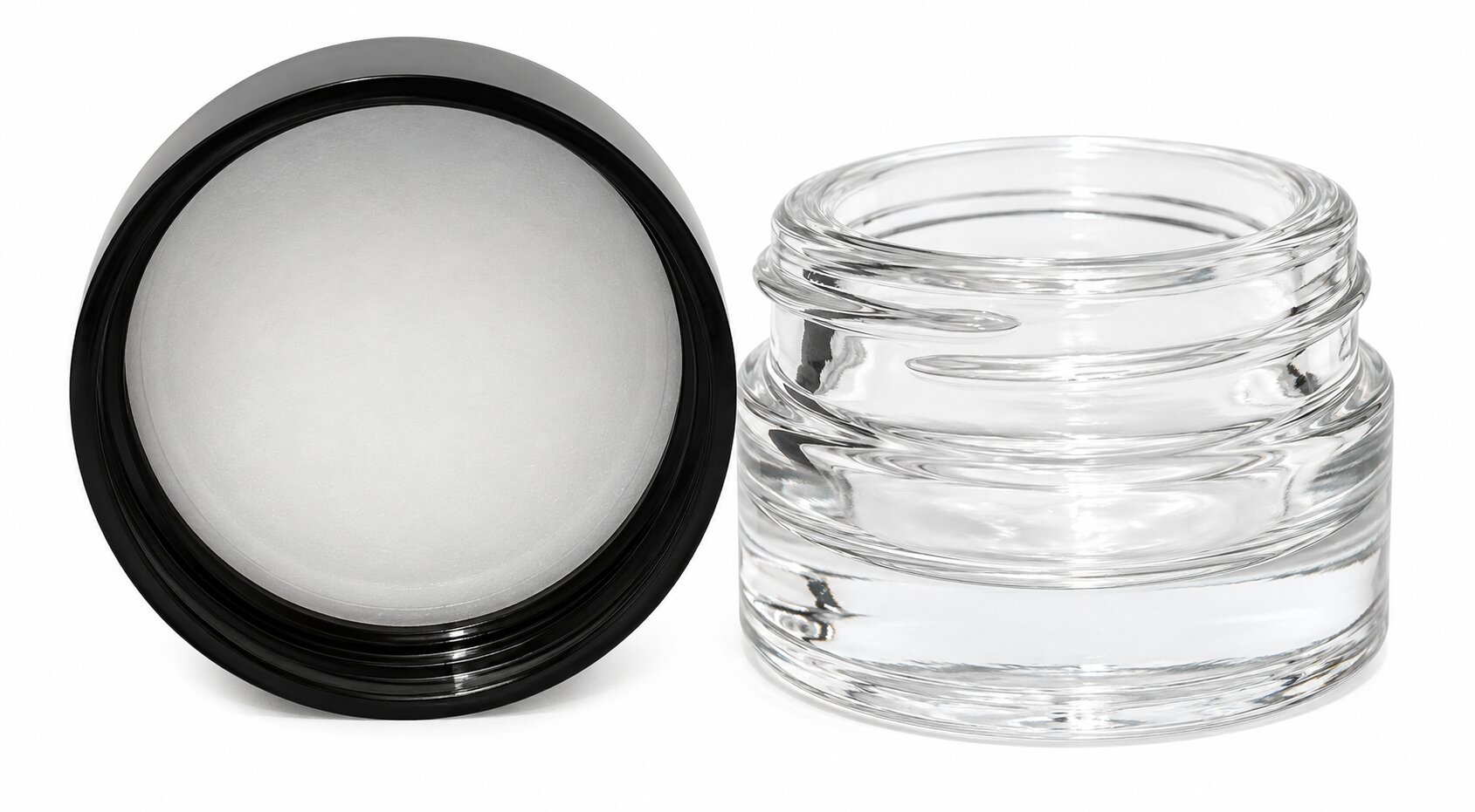 Klein glazen potje 15 ml
