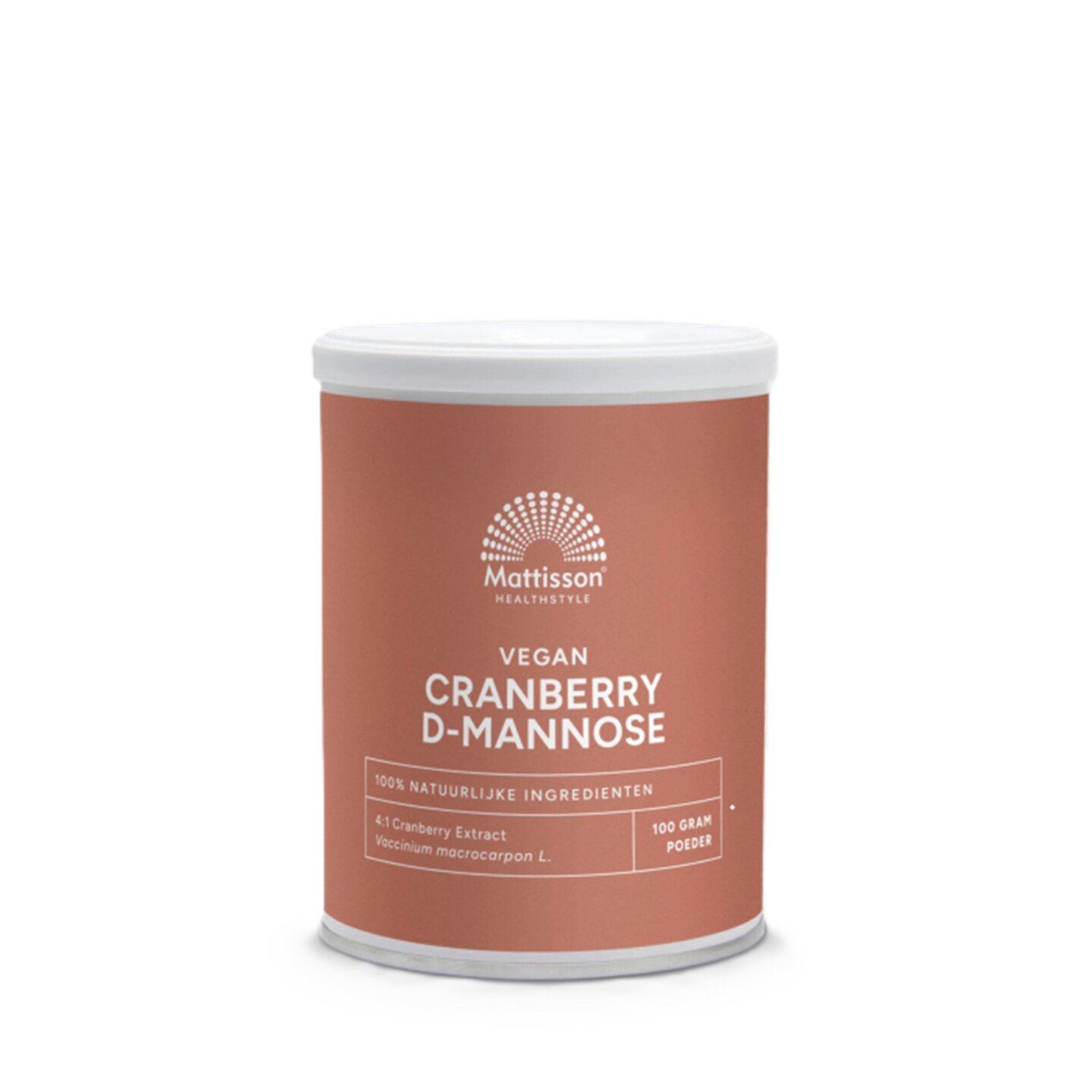 Cranberry D-Mannose BIO poeder - 125g - Mattisson