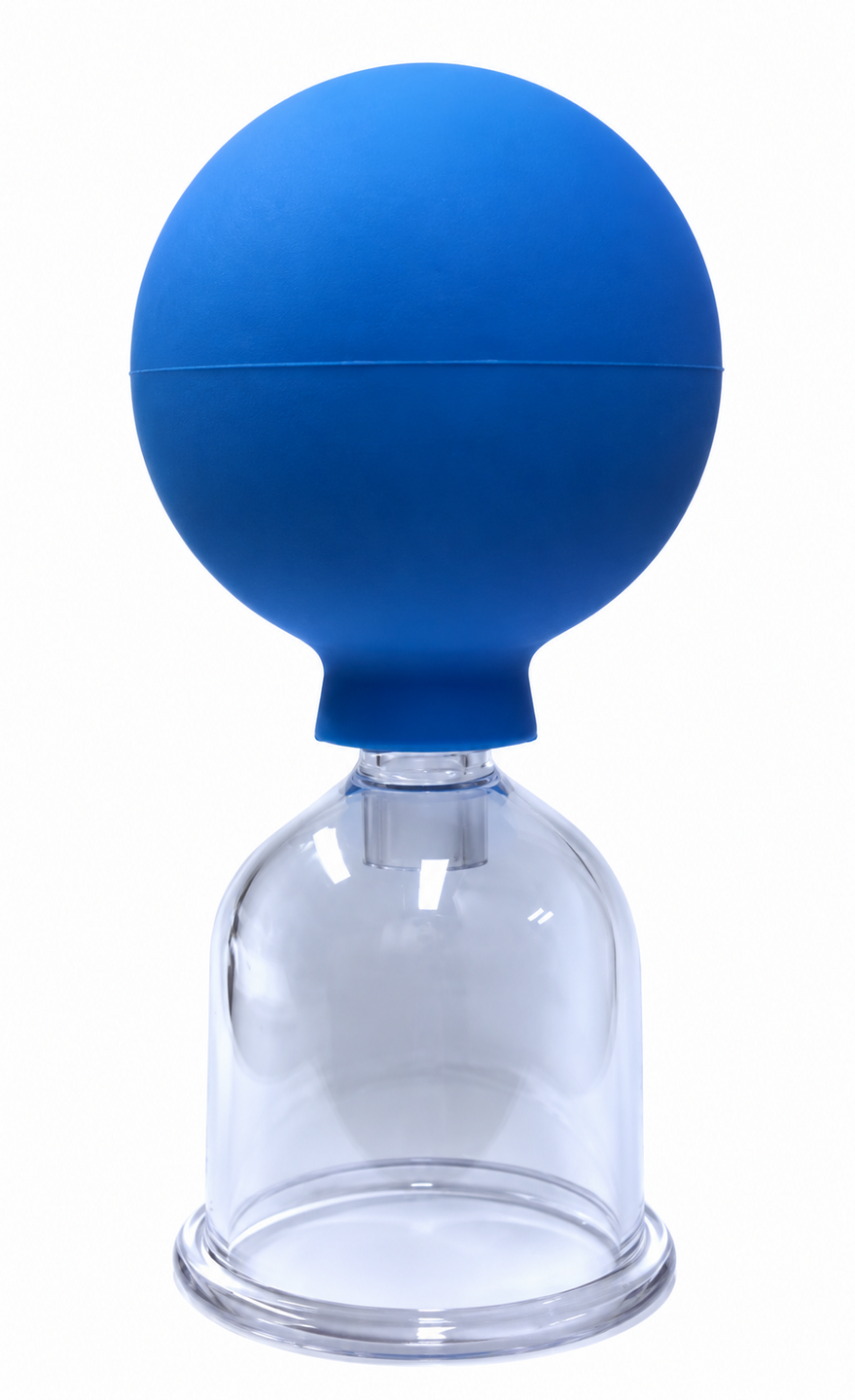 cupping cup large met zuigbal