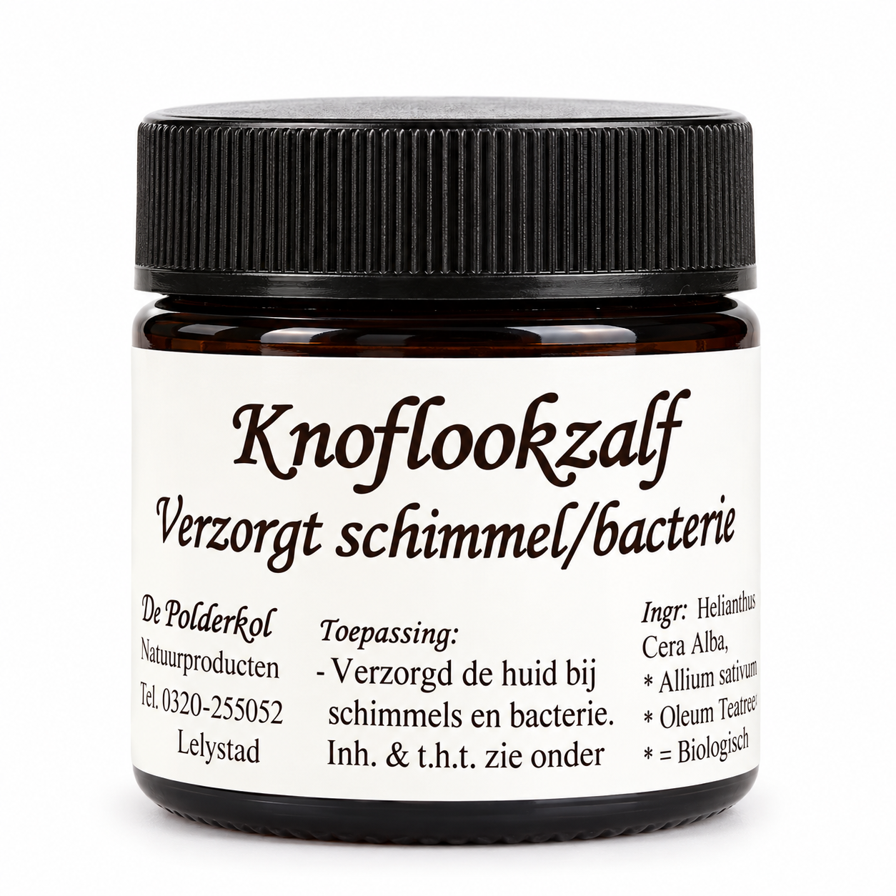De Polderkol Biologische Knoflookzalf EKO &ndash; 30 m