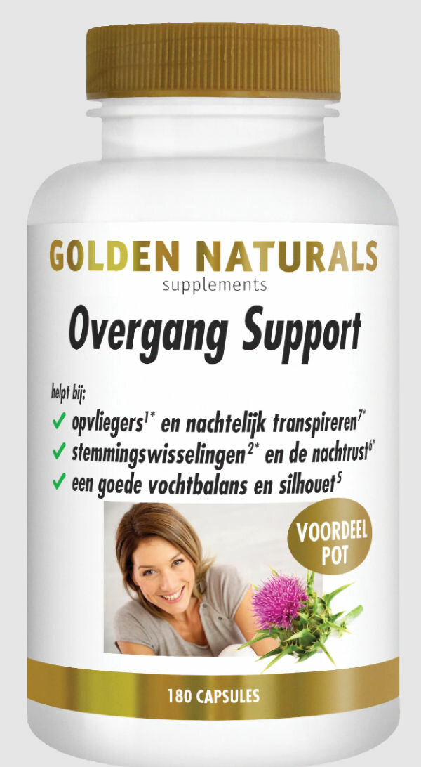 Overgang Support Golden Naturals 180 caps
