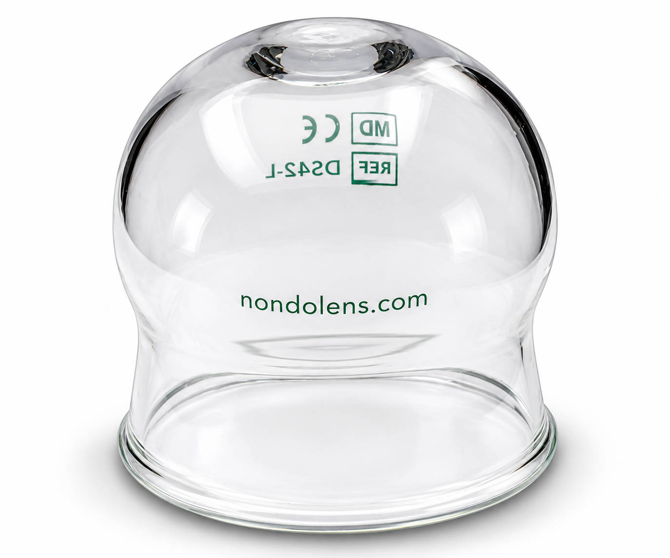 NonDolens vuurcupping glas XL &Oslash; 6,5 cm &ndash; staand