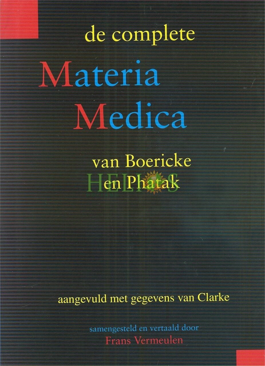 Materia Medica Boericke &amp; Phatak