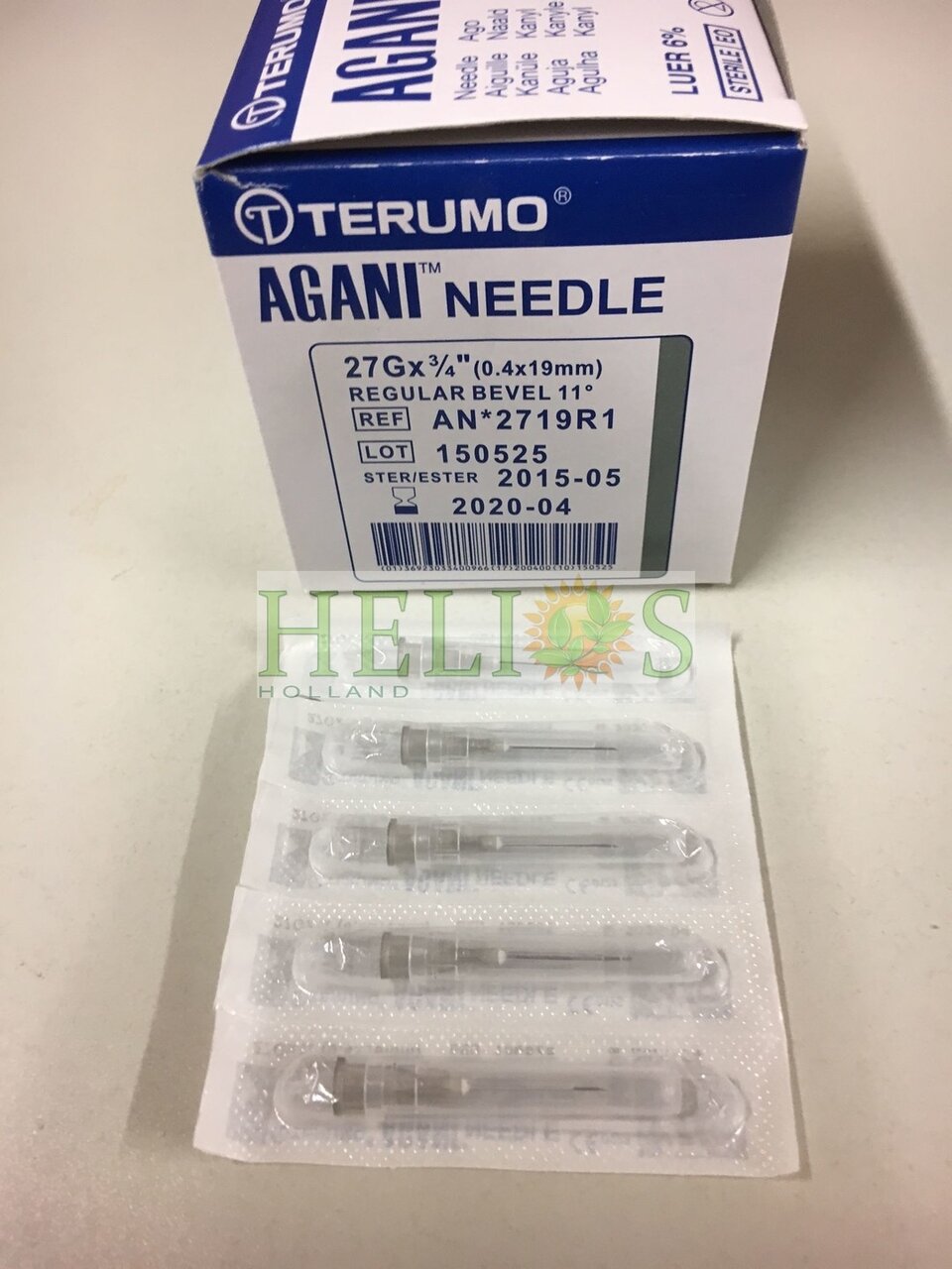 Injectienaald zwart 27g  0,4x19mm